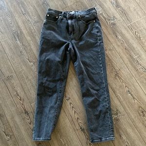 Madewell the perfect vintage jean size 29, black wash
